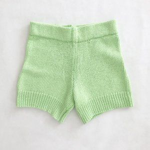 Paloma Wool knit lime Zubat shorts sweater la garconne lisa says gah S